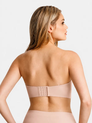 Seamless Non-Slip Push-Up Strapless Bra