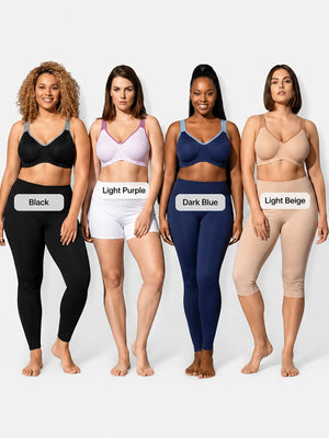 Plus Size Sports Bra for Women – Full Coverage, Soft Support, Wide Strap Workout Bra