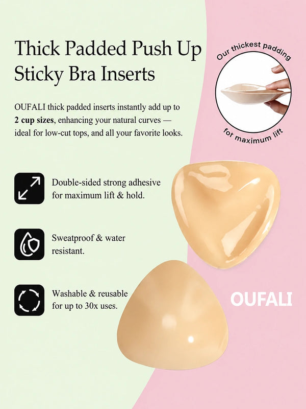 Double-Sided Sticky Push Up Bra Inserts