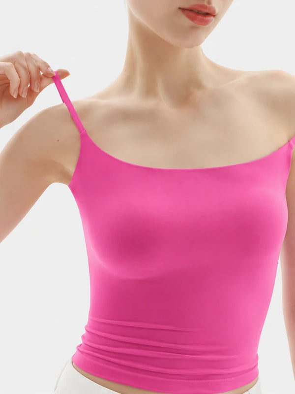 Women's Seamless Spaghetti Strap Shaping Tank Top