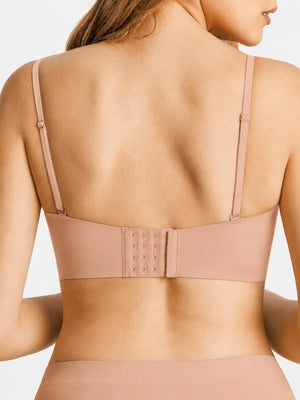 Seamless Non-Slip Push-Up Strapless Bra