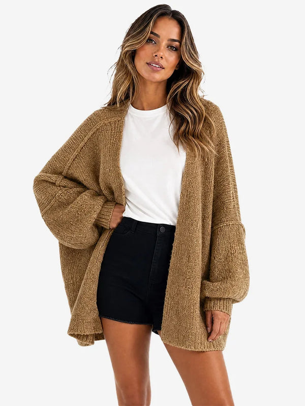 Women’s Oversized Knit Cardigan Sweater