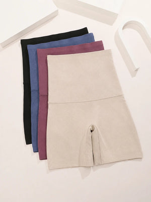 4-Pack Women’s High Waisted Seamless Boyshort Panties