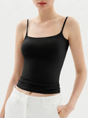 Women's Seamless Spaghetti Strap Shaping Tank Top