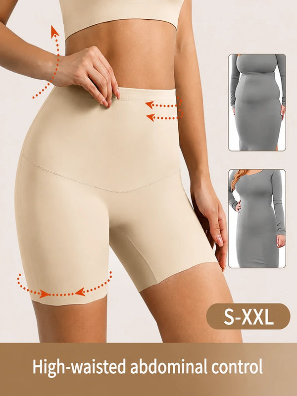 4-Pack Women’s High Waisted Seamless Boyshort Panties