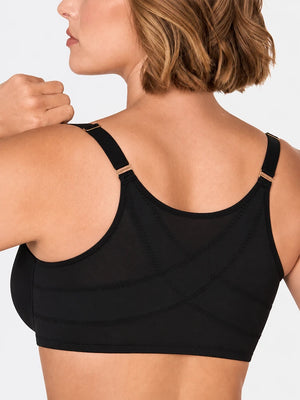 Women's Front Closure Mesh Support Bra
