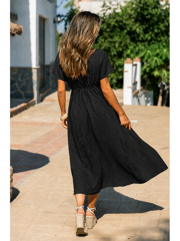 Everyday Cotton Gauze Beach Maxi Dress