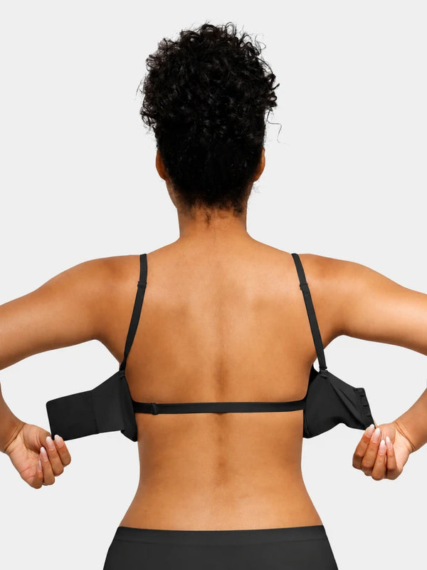 Seamless Non-Slip Push-Up Strapless Bra