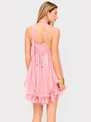 Dreamy Tulle Ruffle Mini Dress