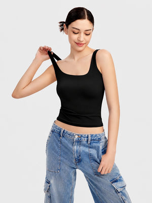 Women's Buttery Soft Square Neck Tank Top