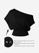 Women's Off Shoulder Crop Top
