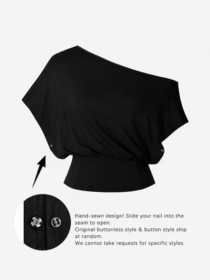 Women's Off Shoulder Crop Top