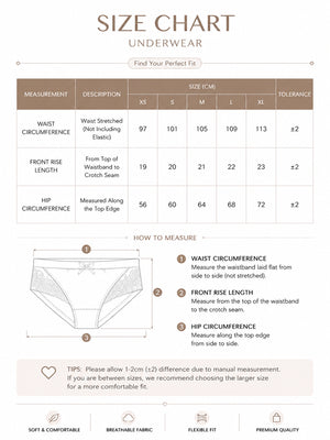 Multi-Pack Women's Wave Edge Seamless Panties