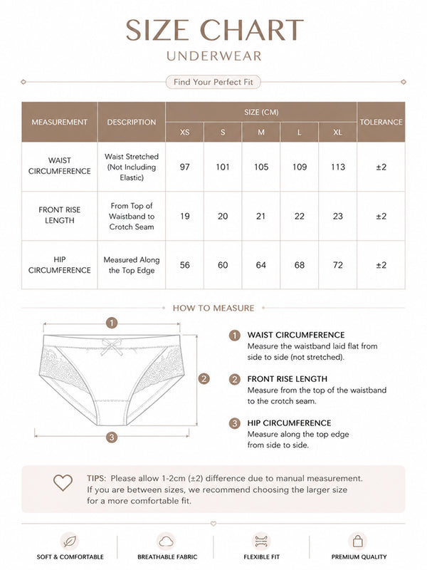 Multi-Pack Women's Wave Edge Seamless Panties
