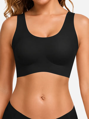 Seamless Wireless Bra – Full Coverage Everyday Bralette