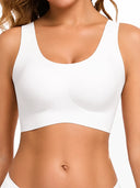 Seamless Wireless Bra – Full Coverage Everyday Bralette