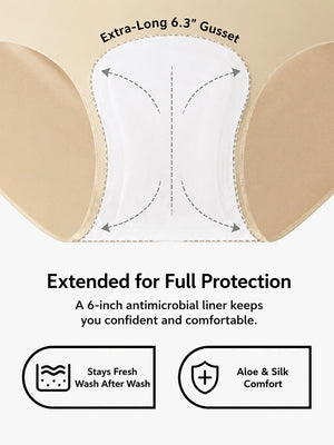 5-Pack Women's Seamless High Waist Tummy Control Panties