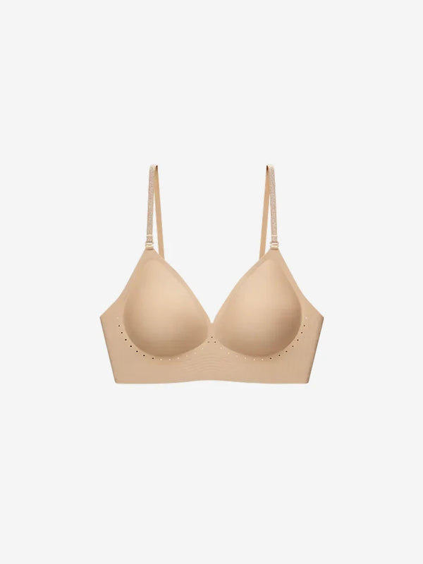 Women Seamless Invisible Low‑Back Backless Bra