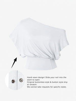 Women's Off Shoulder Crop Top