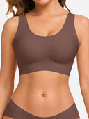 Seamless Wireless Bra – Full Coverage Everyday Bralette