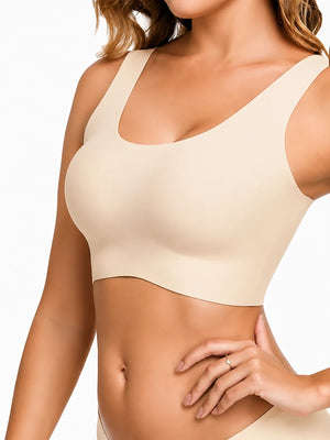 Seamless Wireless Bra – Full Coverage Everyday Bralette