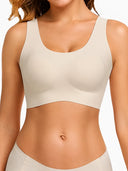 Seamless Wireless Bra – Full Coverage Everyday Bralette