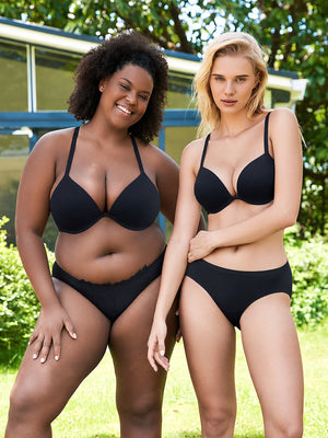 Deep V Seamless Push-Up T-Shirt Bra