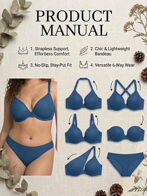 Seamless Mesh Unlined Underwire Minimizer Bra