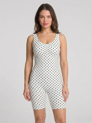 Back Pull Down Easy Bathroom Shaping Bodysuit | Tummy & Butt Contour Shapewear
