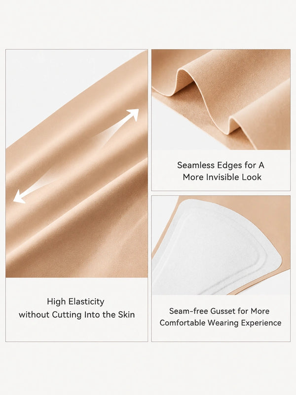 5-Pack Seamless Camel Toe Cover Thong